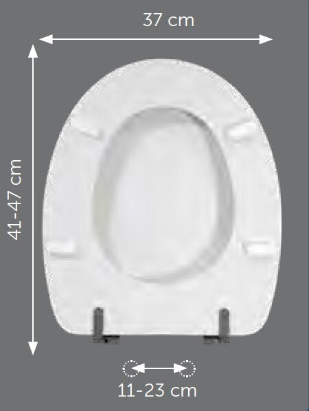 Sedile compatibile Ceramica Dolomite Garda bianco europeo