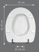 Sedile compatibile Ceramica Dolomite Garda bianco europeo