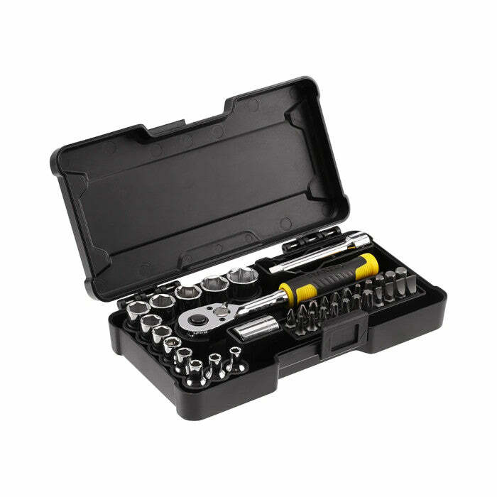 Stanley set chiavi a bussola 1/4" - 37 pezzi