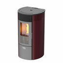 Zanutta GIOVE 9 stufa a pellet 8,7 kW - bordeaux