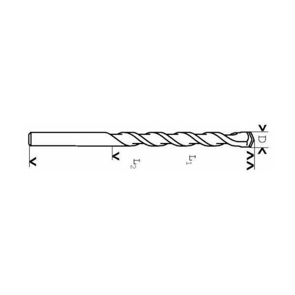 Bosch CYL-3 punta per calcestruzzo, 6 x 350 x 400 mm