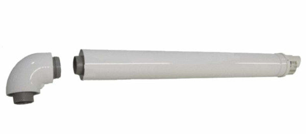 Chaffoteaux kit scarico coassiale 1 m caldaia condensazione