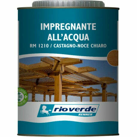 Rio Verde Renner impregnante RM1210 - 0,75 litri - castagno/noce chiaro