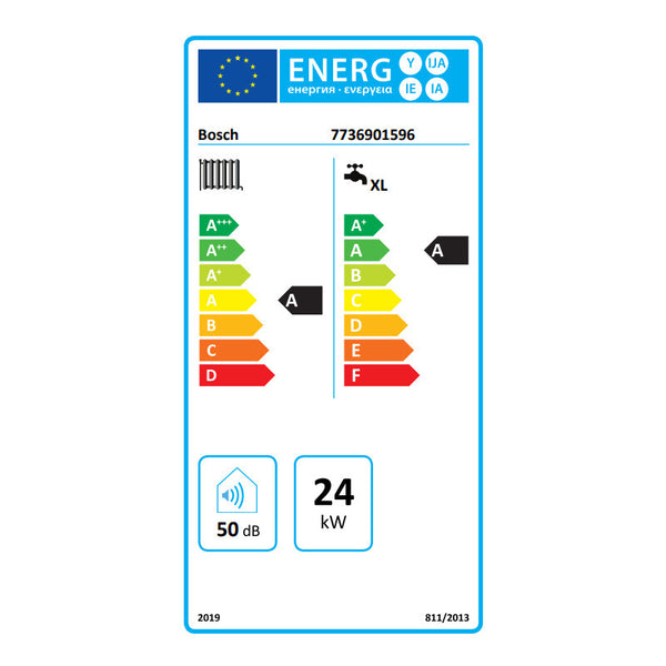 Bosch Junkers Condens GC 7000iW 24 C caldaia a condensazione combinata da 24 kW