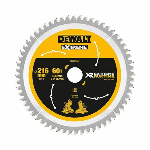 DeWalt Lama Flexvolt 216 x 1,60 mm (60 denti)