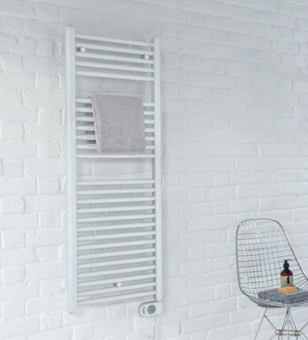 Zehnder Aura scaldasalviette elettrico 750W - 120x50cm - bianco