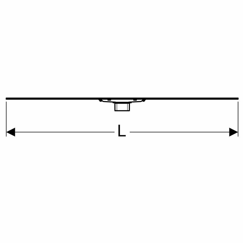 Geberit CleanLine60 canaletta doccia pavimenti sottili