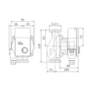 Wilo YONOS PICO1.0 25/1-8-130 pompa di ricircolo 130 mm 1"1/2