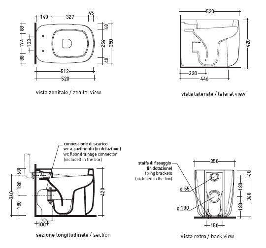 MONO' VASO  A PAVIMENTO