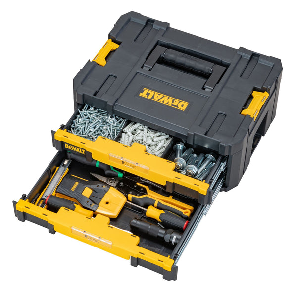 DeWalt Portautensili IT TSTAK IV Doppio Cassetto Con Separatori Regolabili