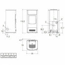 Piazzetta P163 stufa a pellet 10,1 kW