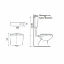 Kariba Biblo Duo cassetta esterna bianca