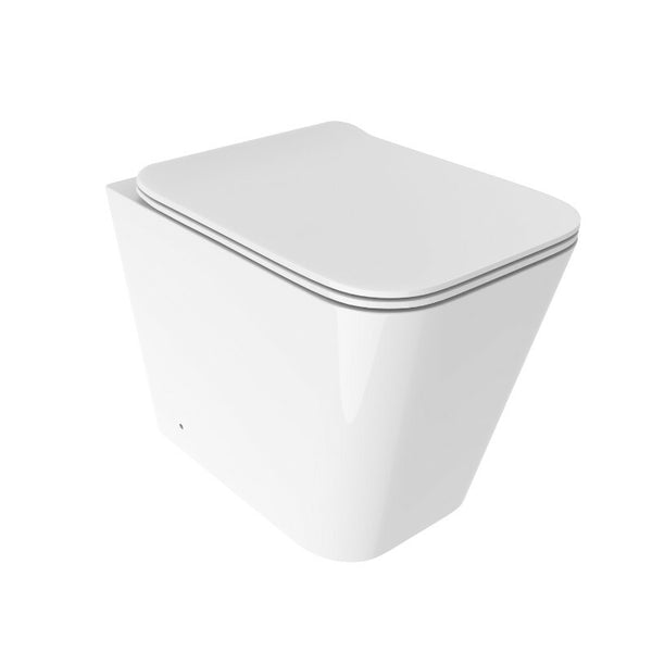 Vaso a terra Wave BCWAVLVASO0003 Ercos filo parete senza brida bianco