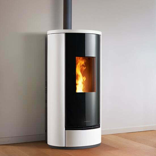 Piazzetta P230 T stufa a pellet 11 kW scarico posteriore