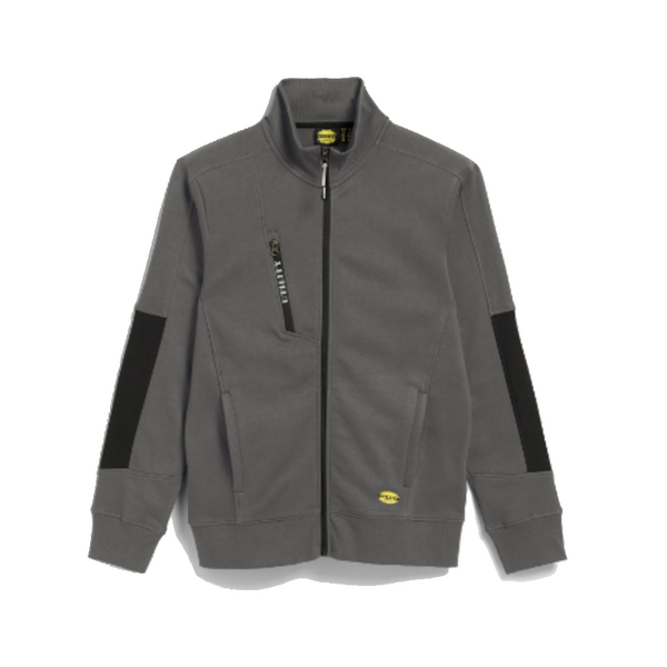 DIADORA felpa Sweatshirt FZ Litework grigio