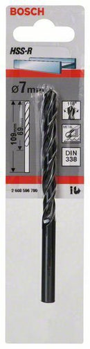 Bosch punta per metallo HSS-R, DIN 338 7 x 69 x 109 mm