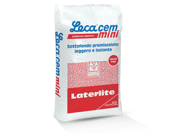 Lecacem Mini sottofondo alleggerito a grana fine in sacco da LT.50