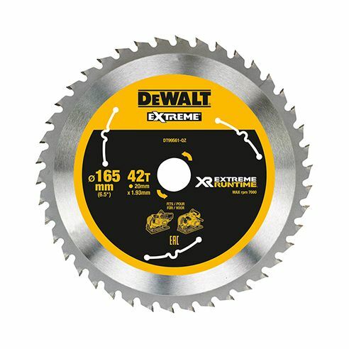 DeWalt Lama Flexvolt 165 x 1,20 mm (42 denti)