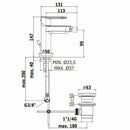 Paffoni Candy miscelatore bidet con scarico automatico cromo