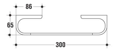 Ideal Standard MOMENTS Portasciugamani 30 cm
