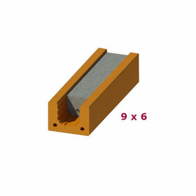 Architrave precompresso ARCO 9 x 6 cm 2 m