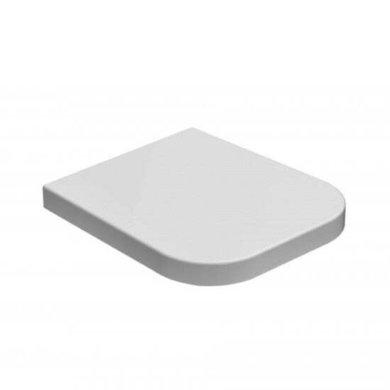 Ceramica Globo Stone sedile chiusura rallentata - bianco opaco