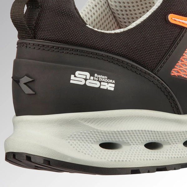 Scarpa bassa Glove LOW GHOST S1PS Diadora Nero Arancio