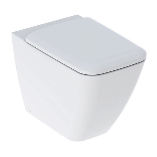 Geberit iCon Square vaso a pavimento a cacciata con sedile soft close