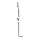 Kariba 255353 tubo di scarico scomponibile 2 pezzi bianco
