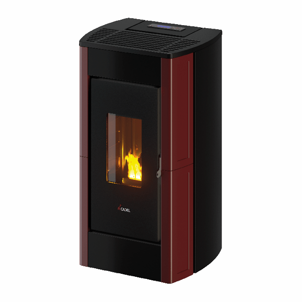 Cadel Perla 7 stufa Pellet Air ermetica 7 KW in maiolica