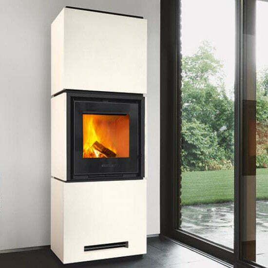 Piazzetta QUBE 4 stufa a legna 9 kW