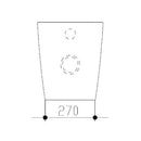 Ideal Standard 21 Vaso a terra filo parete con sedile soft