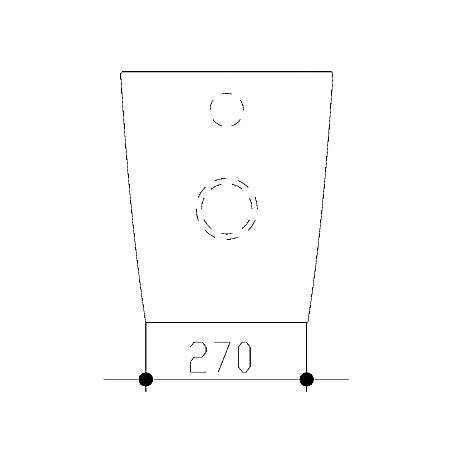 Ideal Standard 21 Vaso a terra filo parete con sedile soft