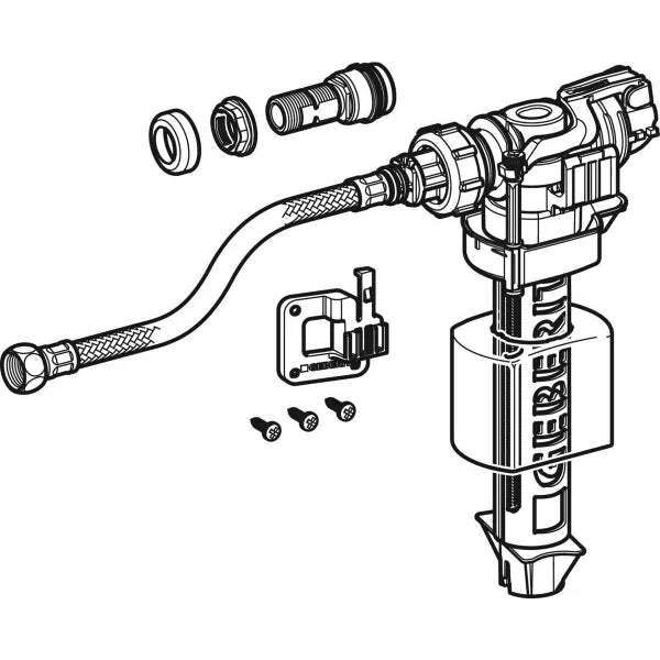 Geberit Tipo 380 rubinetto a galleggiante allacciamento idrico laterale 3/8"