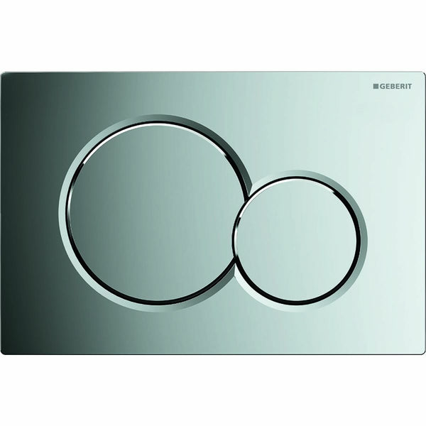 Geberit Sigma01 placca di comando cromato lucido