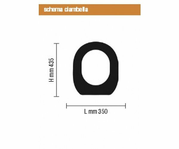 Ercos sedile compatibile con Pozzi Ginori - Quinta - bianco