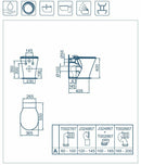 Connect Air New Vaso a terra E234201 con sedile slim rallentato