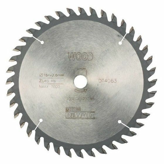 DeWalt Lama Per Sega Circolare 184 x 16 mm (40 denti)