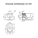 Vaso sospeso Blend Curve T374901 Ideal Standard