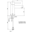 Paffoni Stick SK071HCR miscelatore lavabo senza scarico