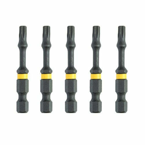 DeWalt 5 Inserti impact Torsion T25 - lunghezza 57 mm