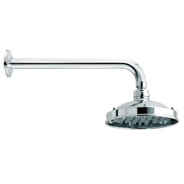 Soffione doccia Retro' Antikal H18701G Bossini 15 cm con braccio 30 cm