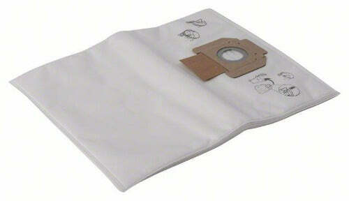 Bosch sacchetto in tessuto non tessuto per GAS 15, GAS 20 L SFC Professional, 5 pezzi