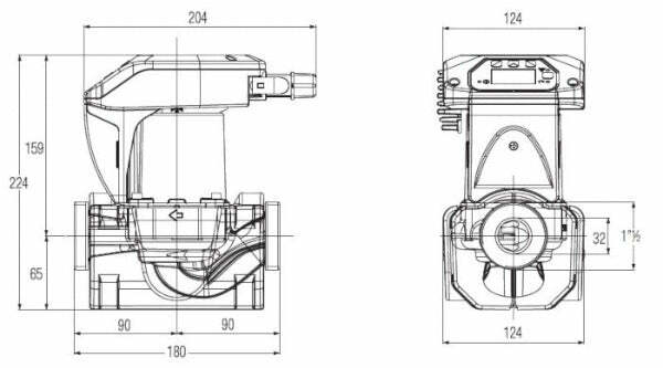 Dab Evoplus Small SAN 110/180 M circolatore acqua sanitaria 11.1 m 170 W