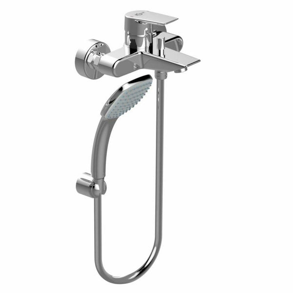 Ideal Standard Ceramix miscelatore vasca/doccia monocomando esterno cromo e accessori A6547AA