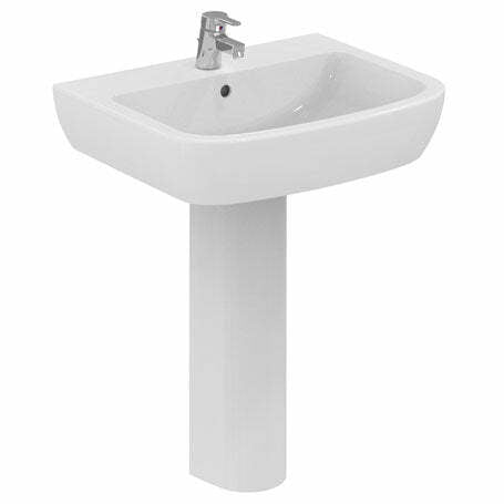 Ceramica Dolomite GEMMA 2 Lavabo monoforo 65 x 52,5 cm