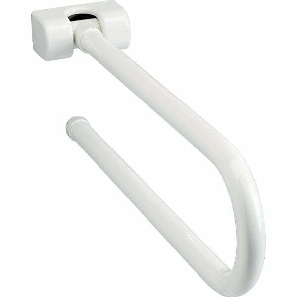 Ponte Giulio Paint impugnatura di sicurezza ribaltabile 80 cm bianco caldo