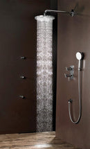OKI DREAM Bossini H75362 Soffione tondo 30 cm con braccio 50 cm