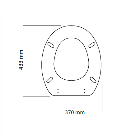 Colbam sedile compatibile con Ceramica Dolomite Quarzo bianco