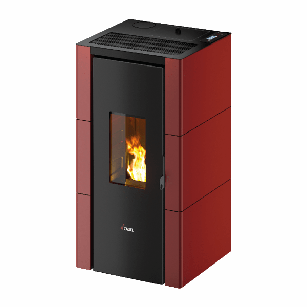 Cadel Cristal 7 Up stufa Pellet Air ermetica 7 KW